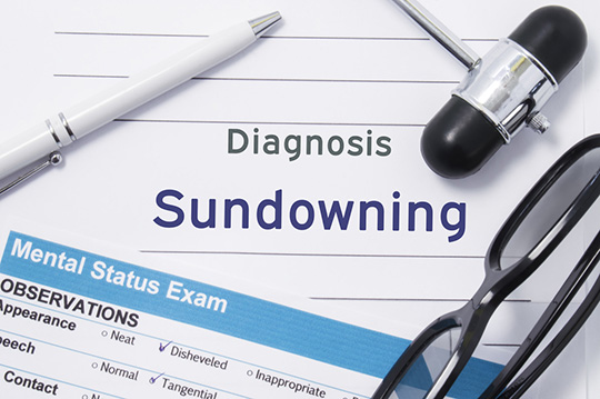 <h1><!-- google_ad_section_start -->Sundown Syndrome in Patients with Dementia:  Facts and a Case Study<!-- google_ad_section_end --></h1>