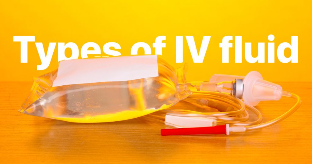 what are in iv bags